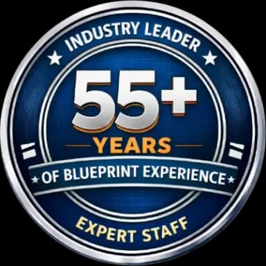55+ years of blueprint experience